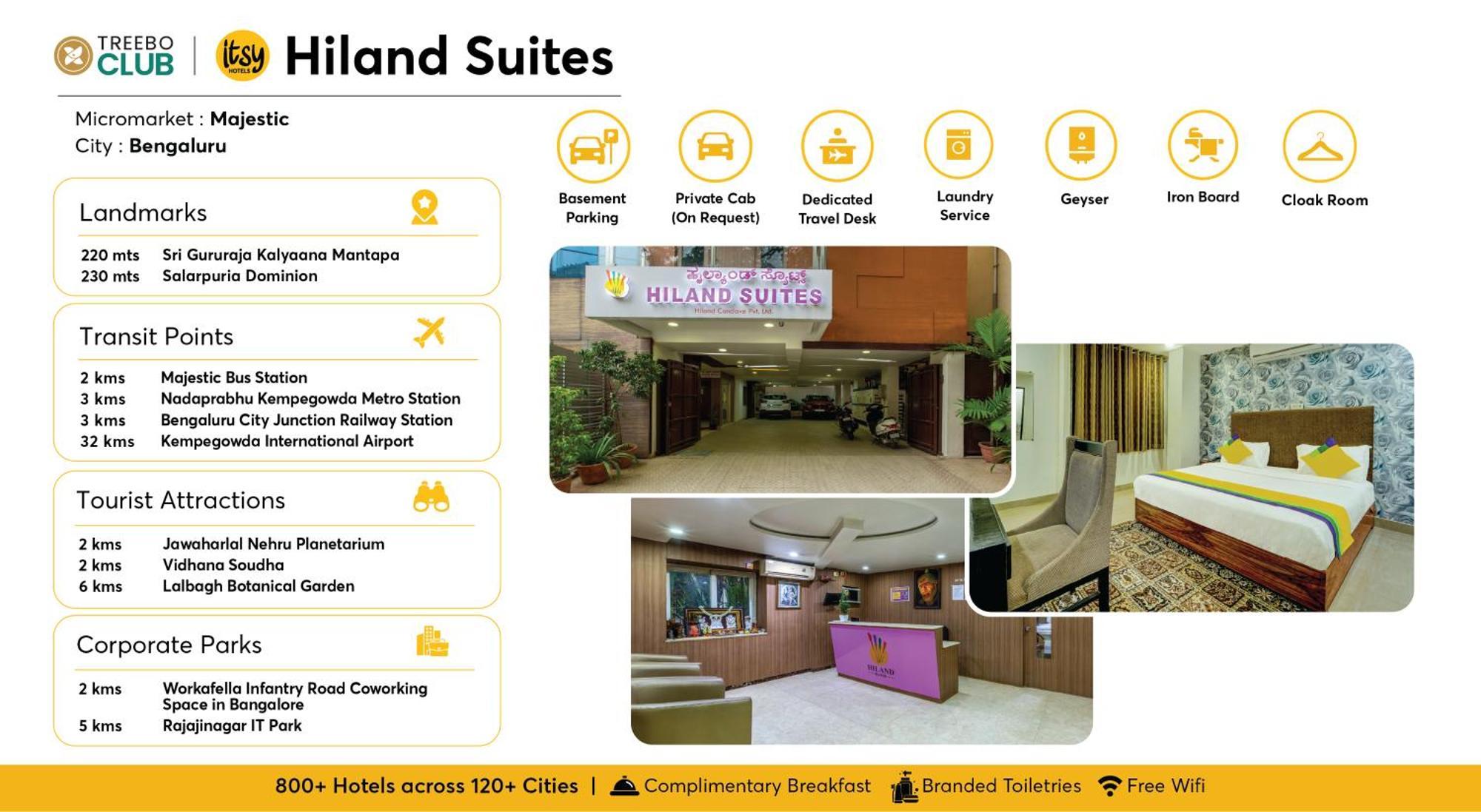 Itsy Hotels Hiland Suites Bangalore Luaran gambar